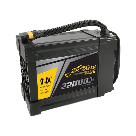 TATTU 12S 22000mAh 44.4 Voltage and Li - Polymer Battery Type 12s Lipo Smart Battery